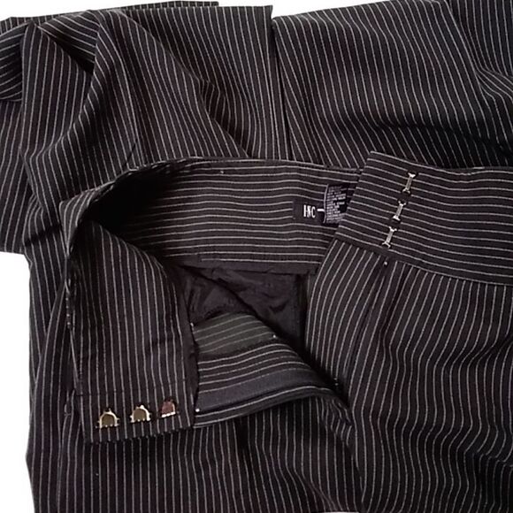 VINTAGE INC INTERNATIONAL CONCEPTS STRIPES OMEN DRESS PANTS SIZE 6 - Picture 13 of 15
